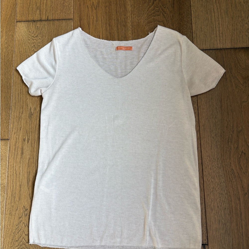 Blush pink sweater t-shirt